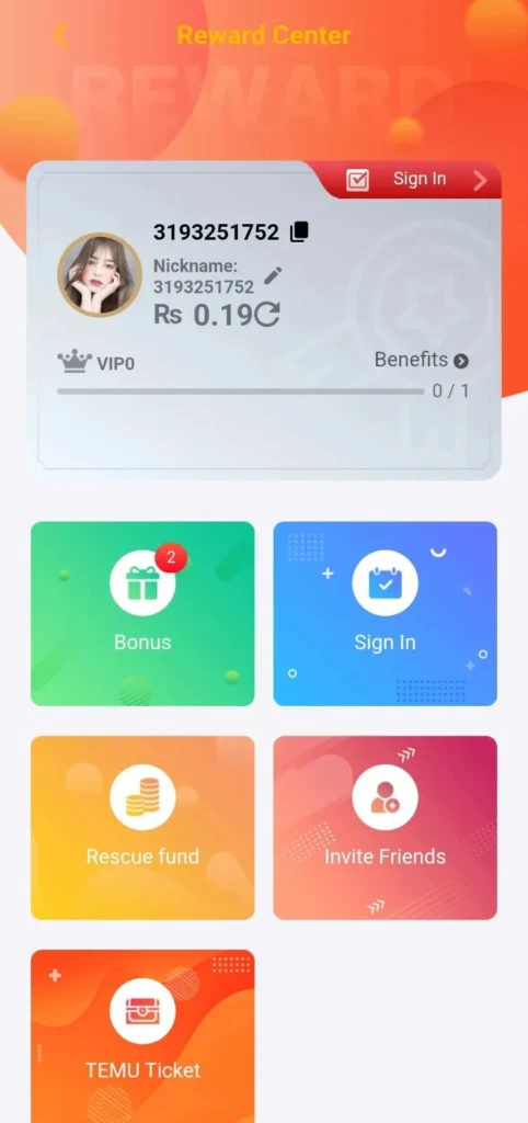 Rewards Center