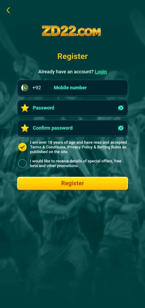 Login & Registration